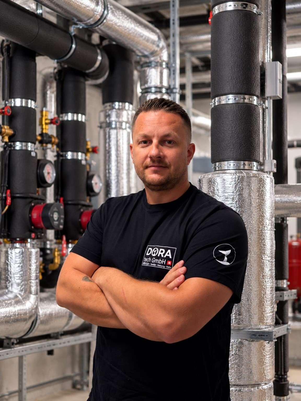 Dragan Danilović, Geschäftsleiter und Isoleur bei DORAtech